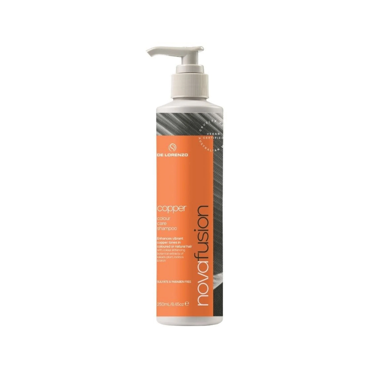 De Lorenzo Novafusion Copper Shampoo 250ml