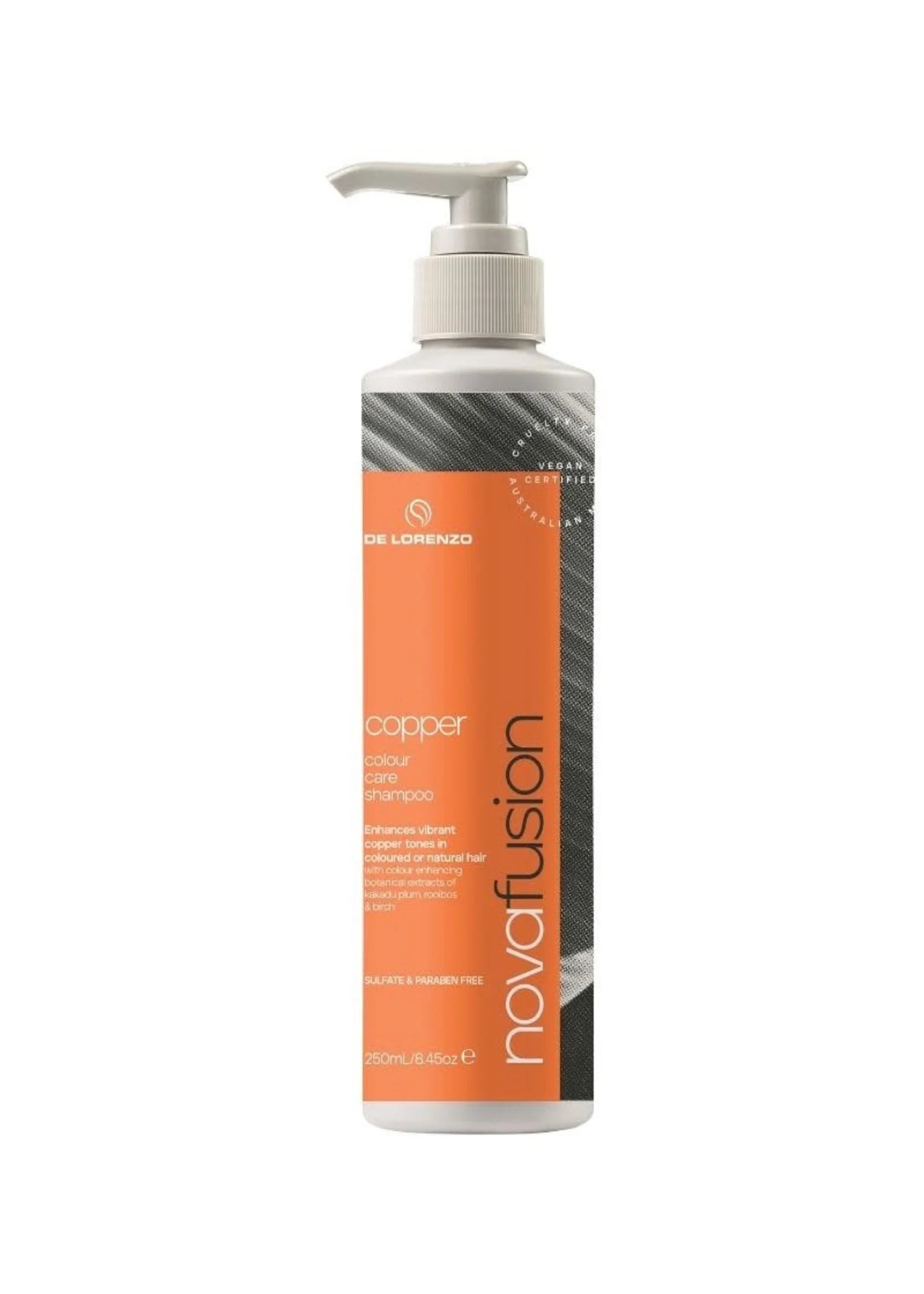 De Lorenzo Novafusion Copper Shampoo 250ml