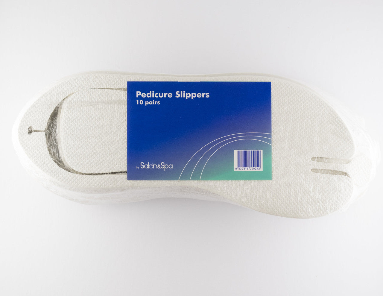 Pedicure Slippers White 10 Pairs