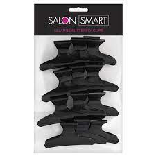 Dateline Black Butterfly Hair Clips Large 12pk