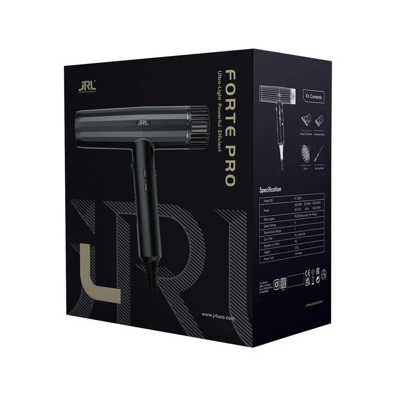 JRL 2020H Forte Pro Hair Dryer + Two Brush