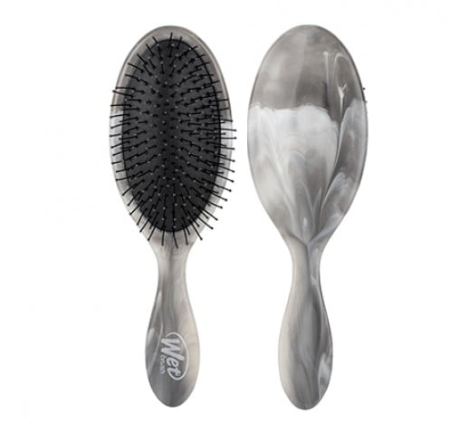 Wet Brush Gemstone Detangler Smoky Quartz