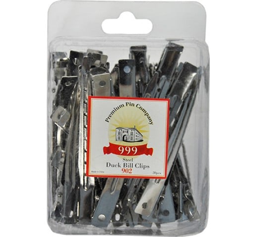 999 DUCKBILL Steel Clips 30pc 902