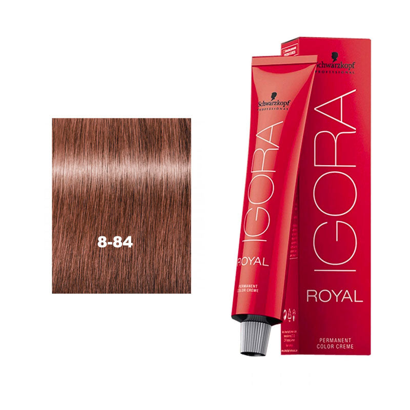 Schwarzkopf IGORA Royal 8-84 Light Blonde Red Beige 60ml