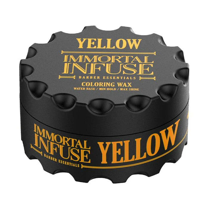 Immortal Infuse Yellow Coloring Hair Wax 100ml