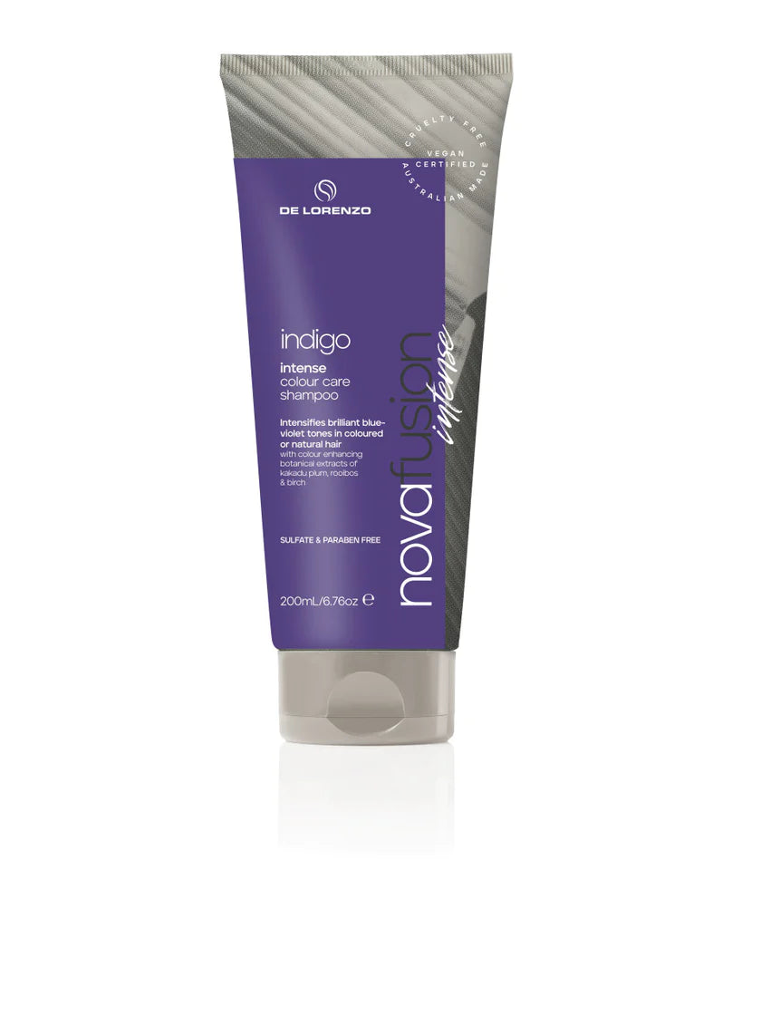 De Lorenzo Novafusion Intense Indigo Shampoo 250ml