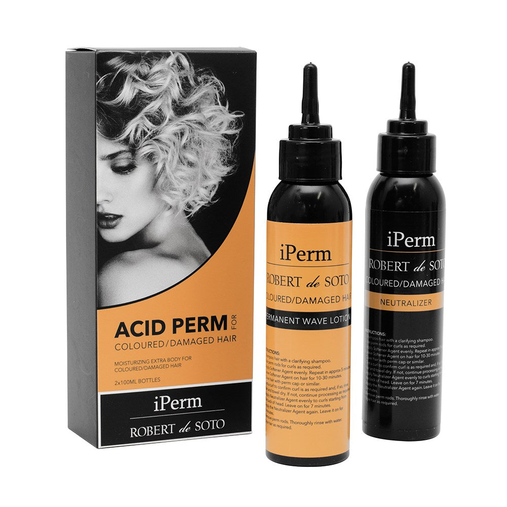 Robert De Soto iPerm Acid Perm - Coloured or Damaged Hair