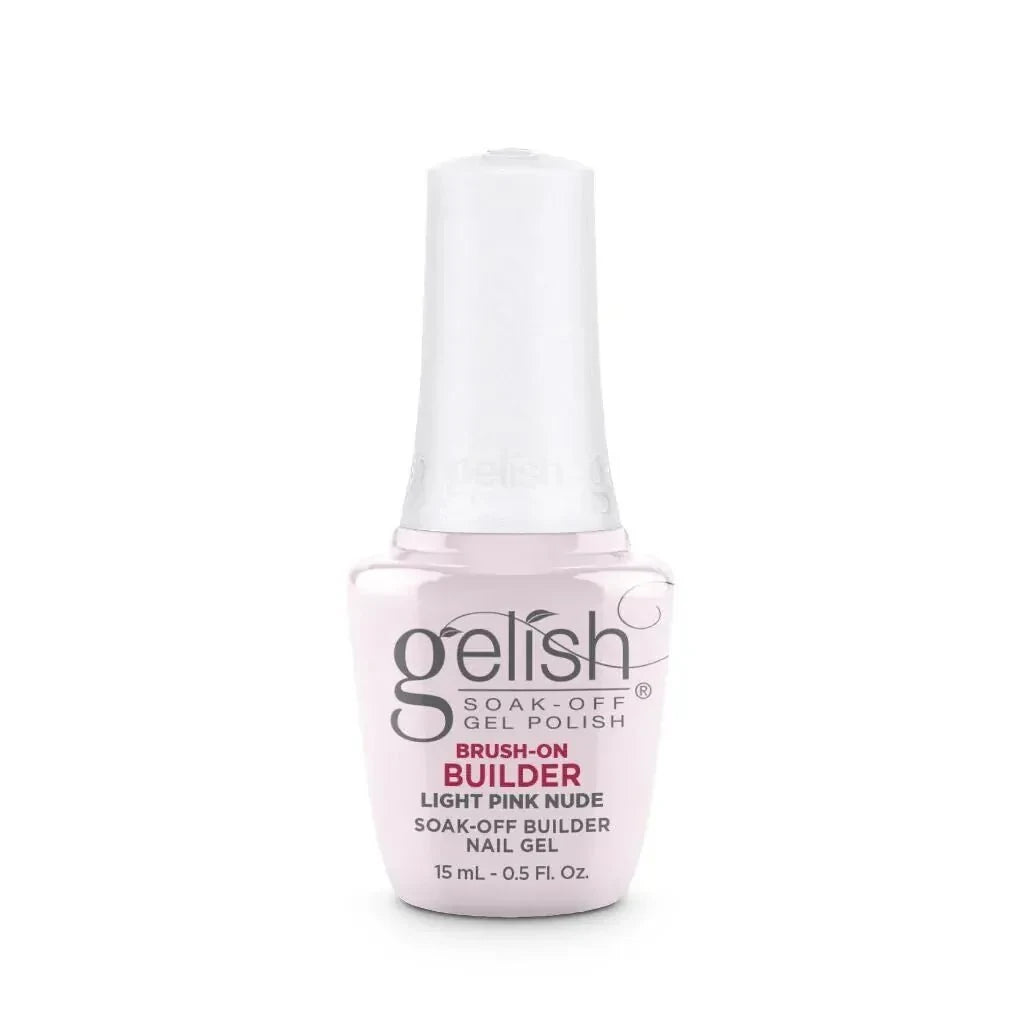 Gelish Soak-Off Brush-On Builder Gel 15ml - Light Pink Nude