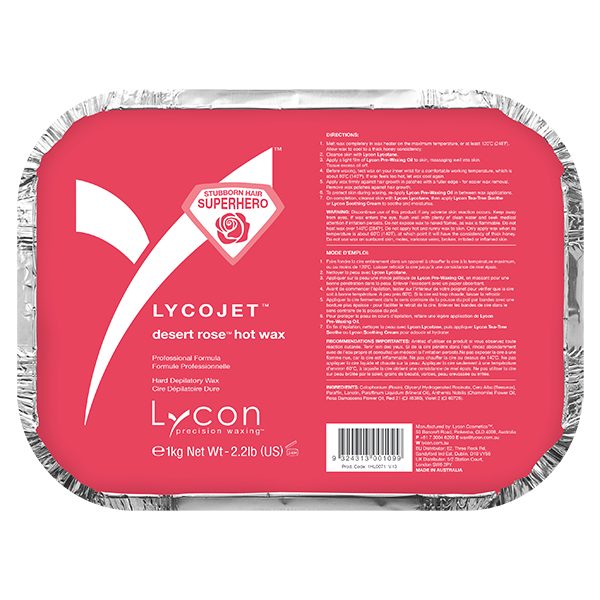 Lycon Desert Rose Hot Wax 1kg