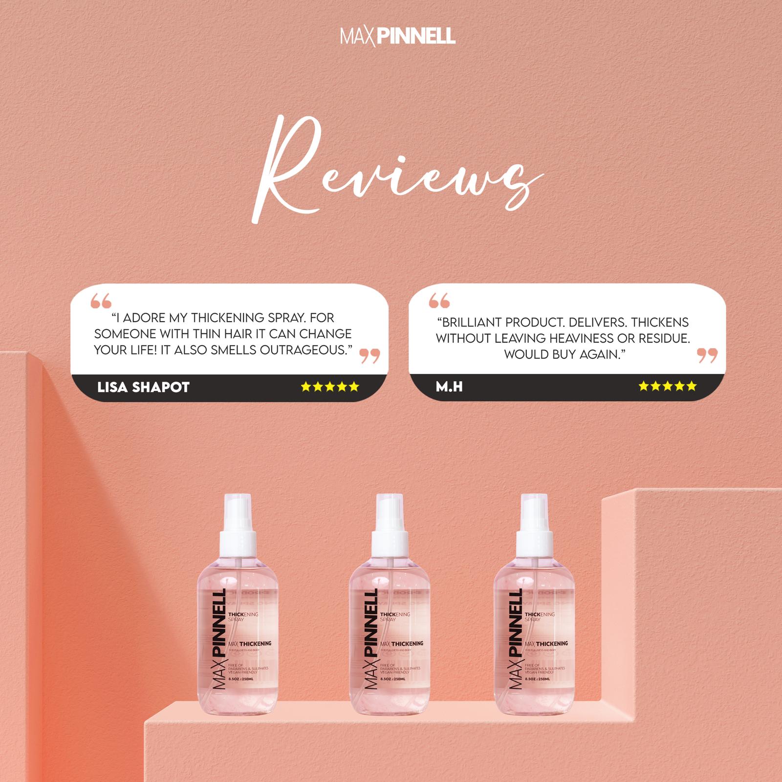 Max Pinnell Thickening Spray 250ml