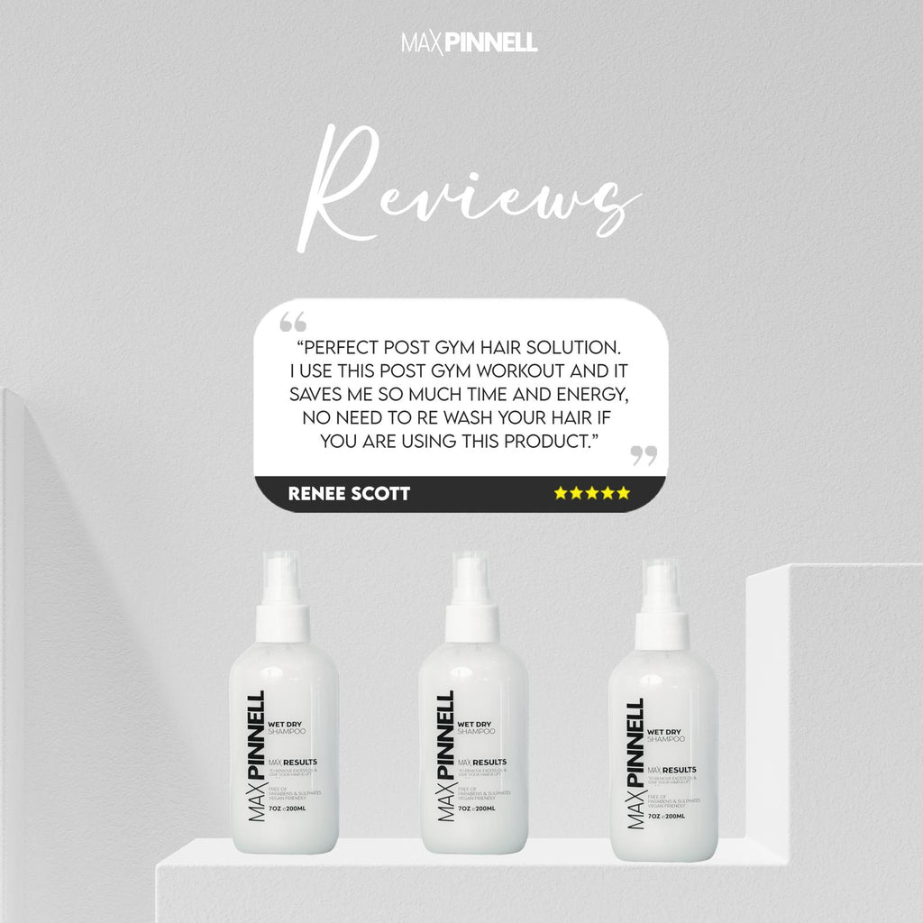 Max Pinnell Wet Dry Shampoo 200ml