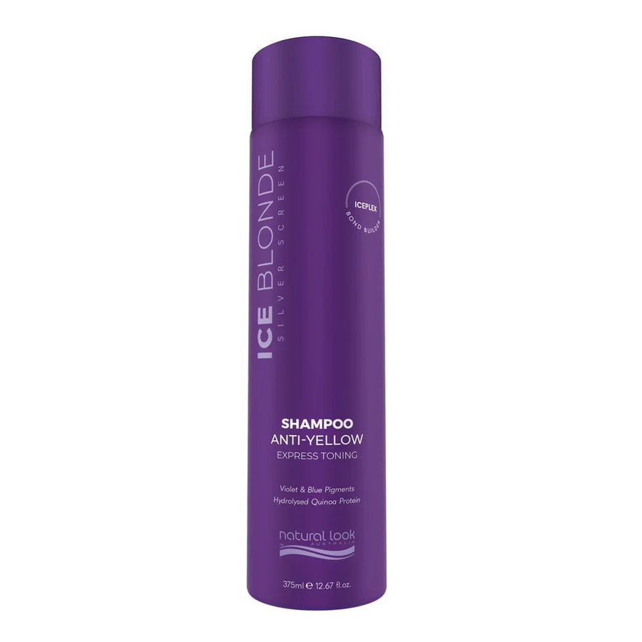 Natural Look Ice Blonde Shampoo Anti-Yellow 375ml