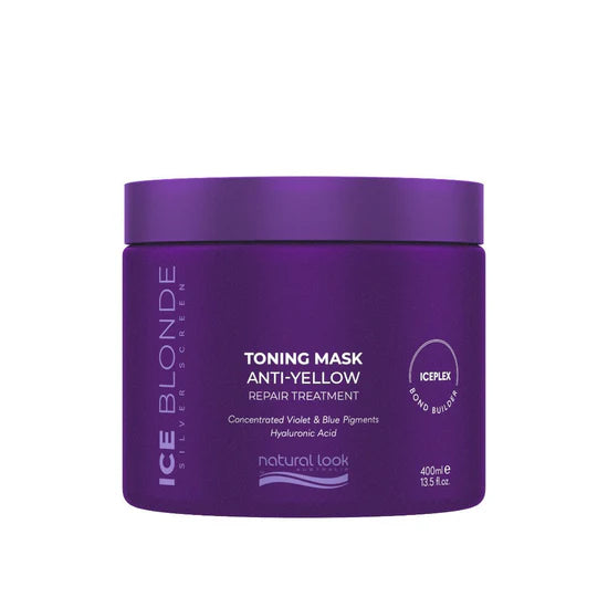 Natural Look Ice Blonde Toning Mask Anti-yellow 400ml
