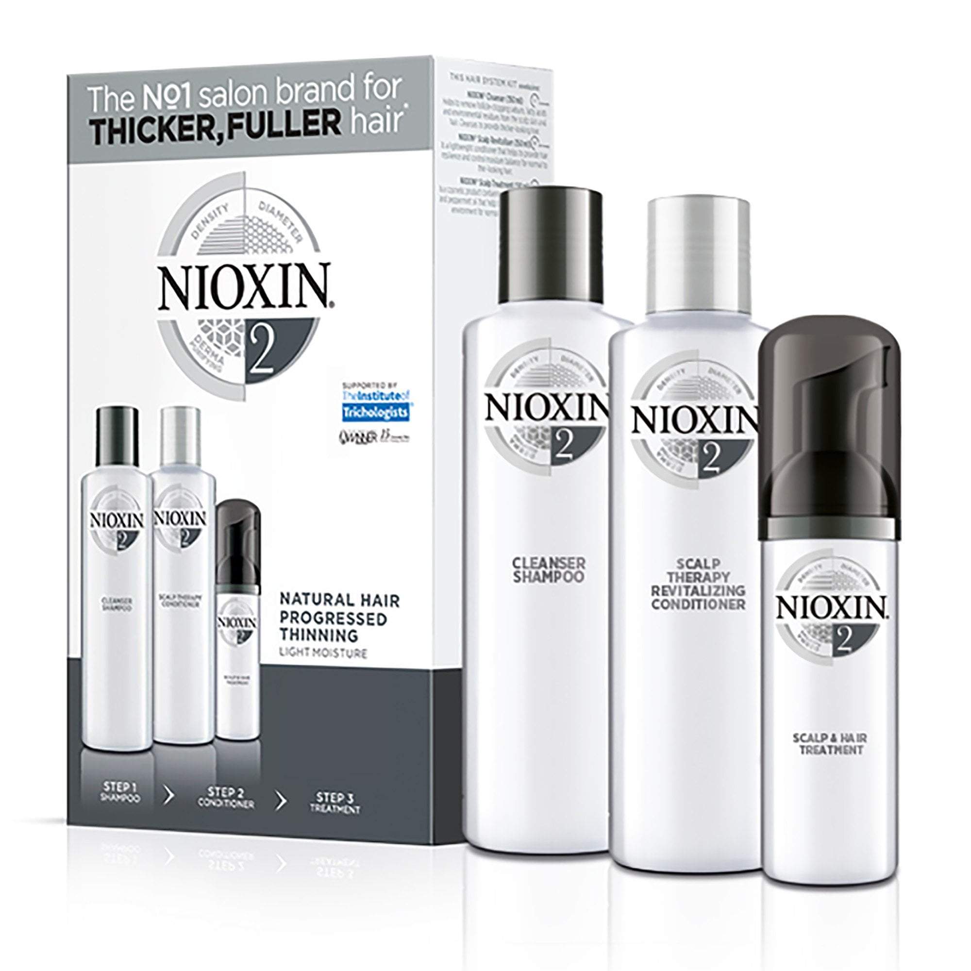 Nioxin System 2 Kit - Natural & Progressed Thinning