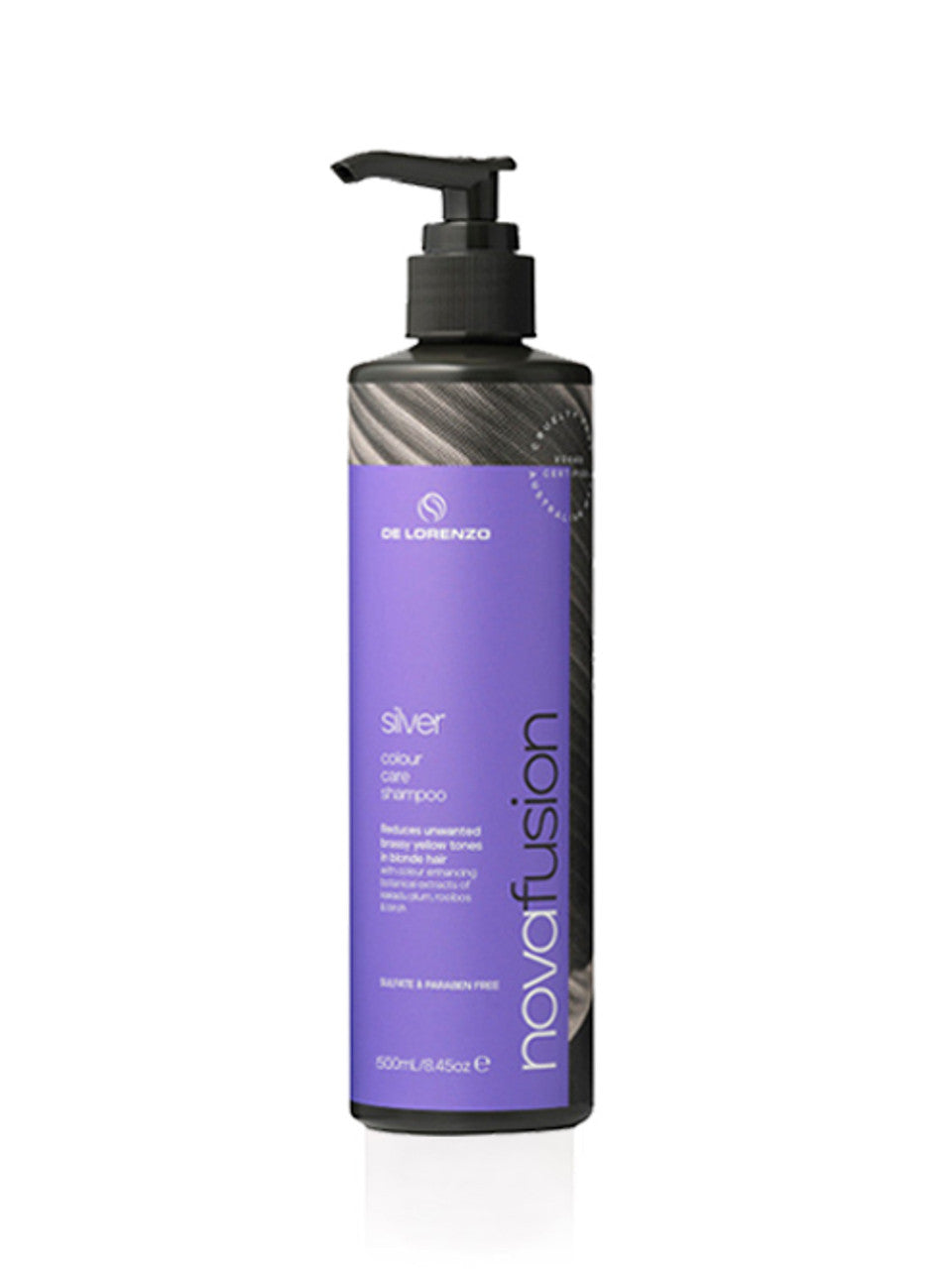 De Lorenzo Novafusion Silver Shampoo 500ml