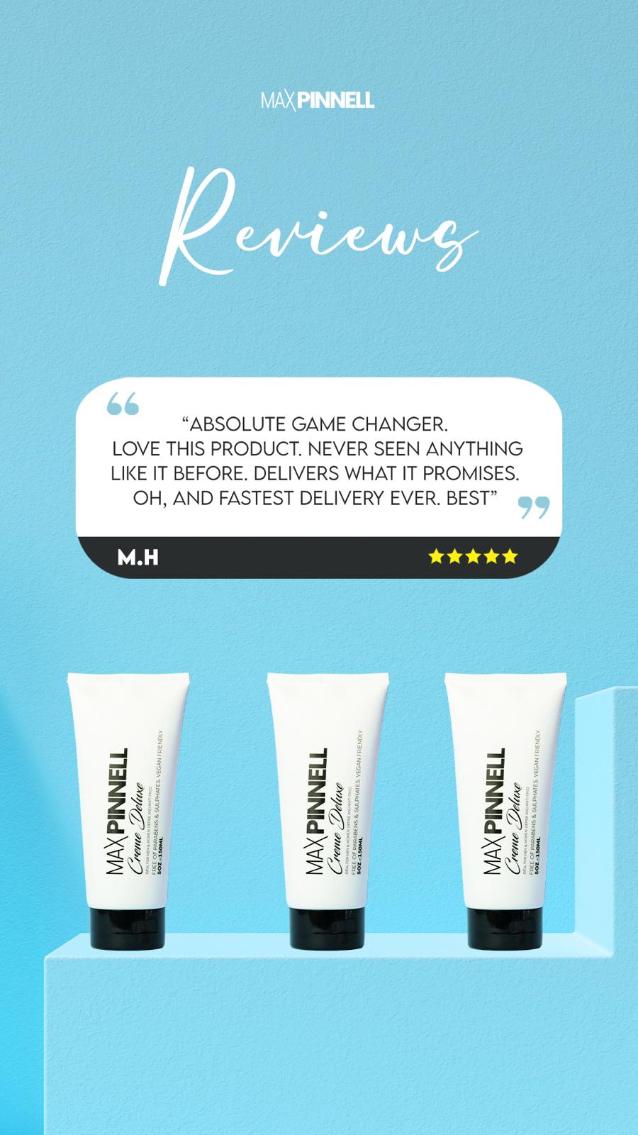 Max Pinnell Creme Deluxe 150ml