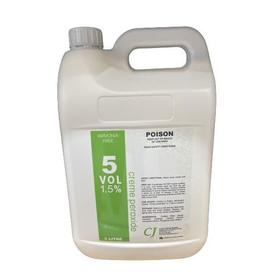 CJ Creme Peroxide 5 Vol 5L