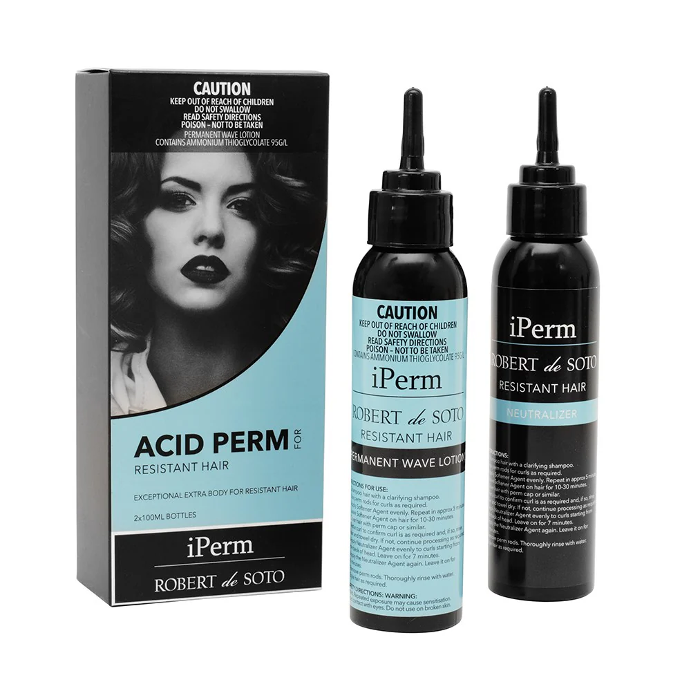 Robert De Soto iPerm Acid Perm - Resistant Hair