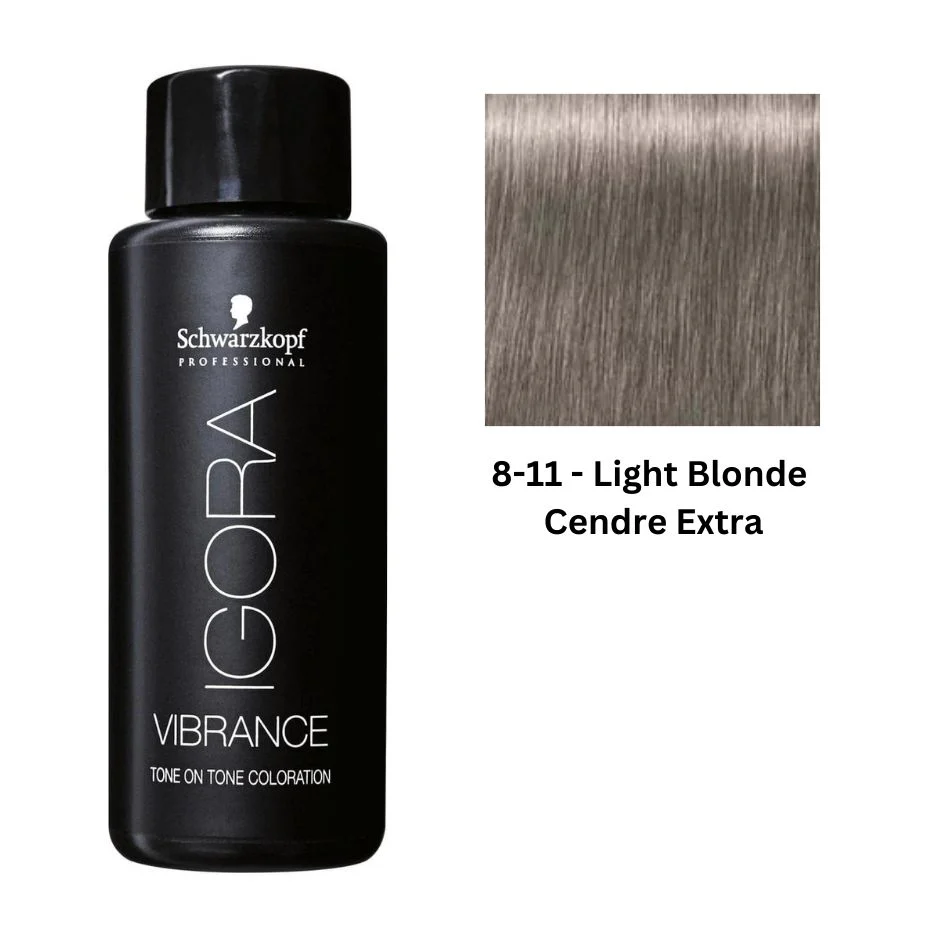 Schwarzkopf Igora Vibrance 8-11 Light Blonde Cendre Extra 60ml