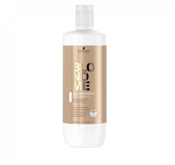 Schwarzkopf BlondMe All Blondes Detox Shampoo 1L