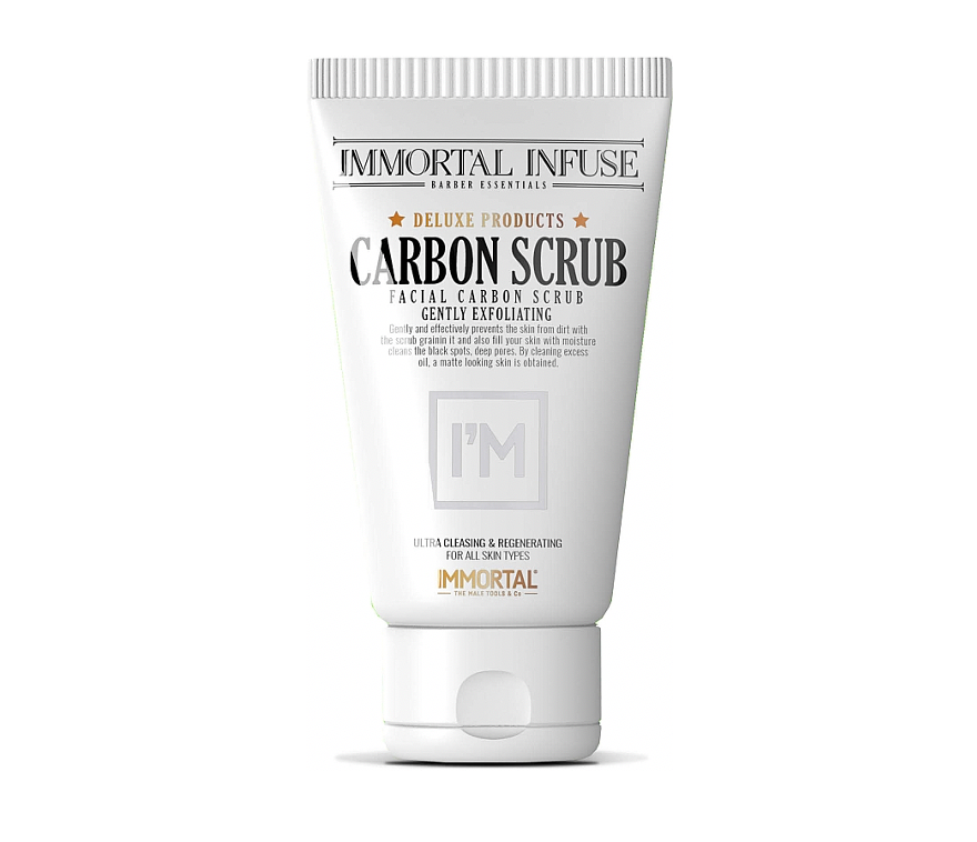 Immortal Infuse Carbon Scrub 150ml