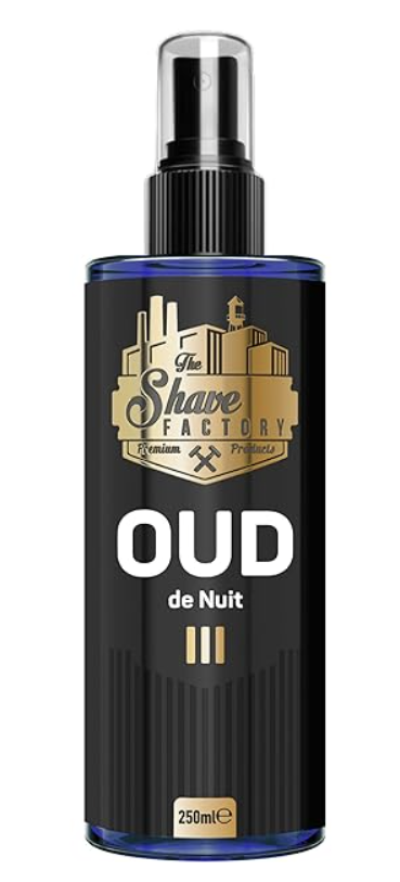 The Shave Factory After Shave Cologne 250ml Oud III De Nuit