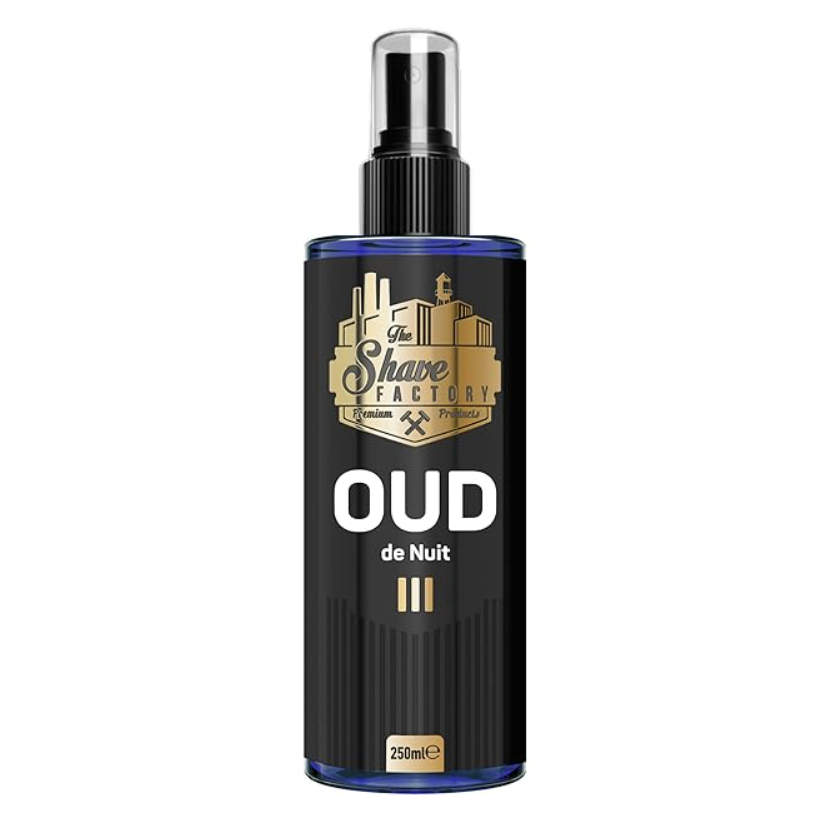 The Shave Factory After Shave Cologne 250ml Oud III De Nuit
