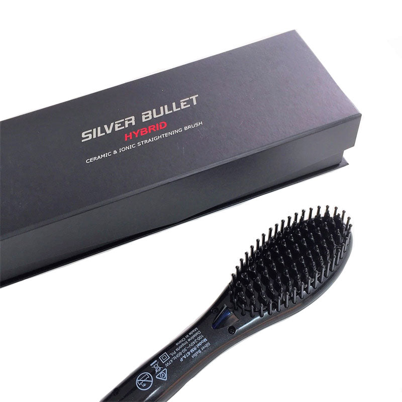 Silver Bullet Hybrid – Ceramic and Ionic Straightening Brush
