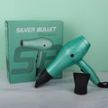 Silver Bullet Professional Hair Dryer Obsidian - Aqua