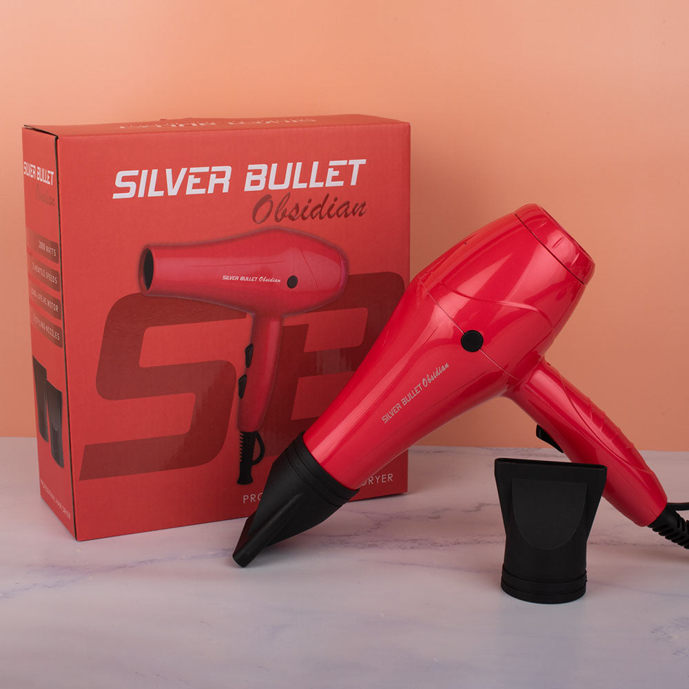 Silver Bullet Professional Hair Dryer Obsidian - Watermelon