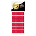 Hair FX Self Gripping Velcro Rollers - Red 15mm 6pk