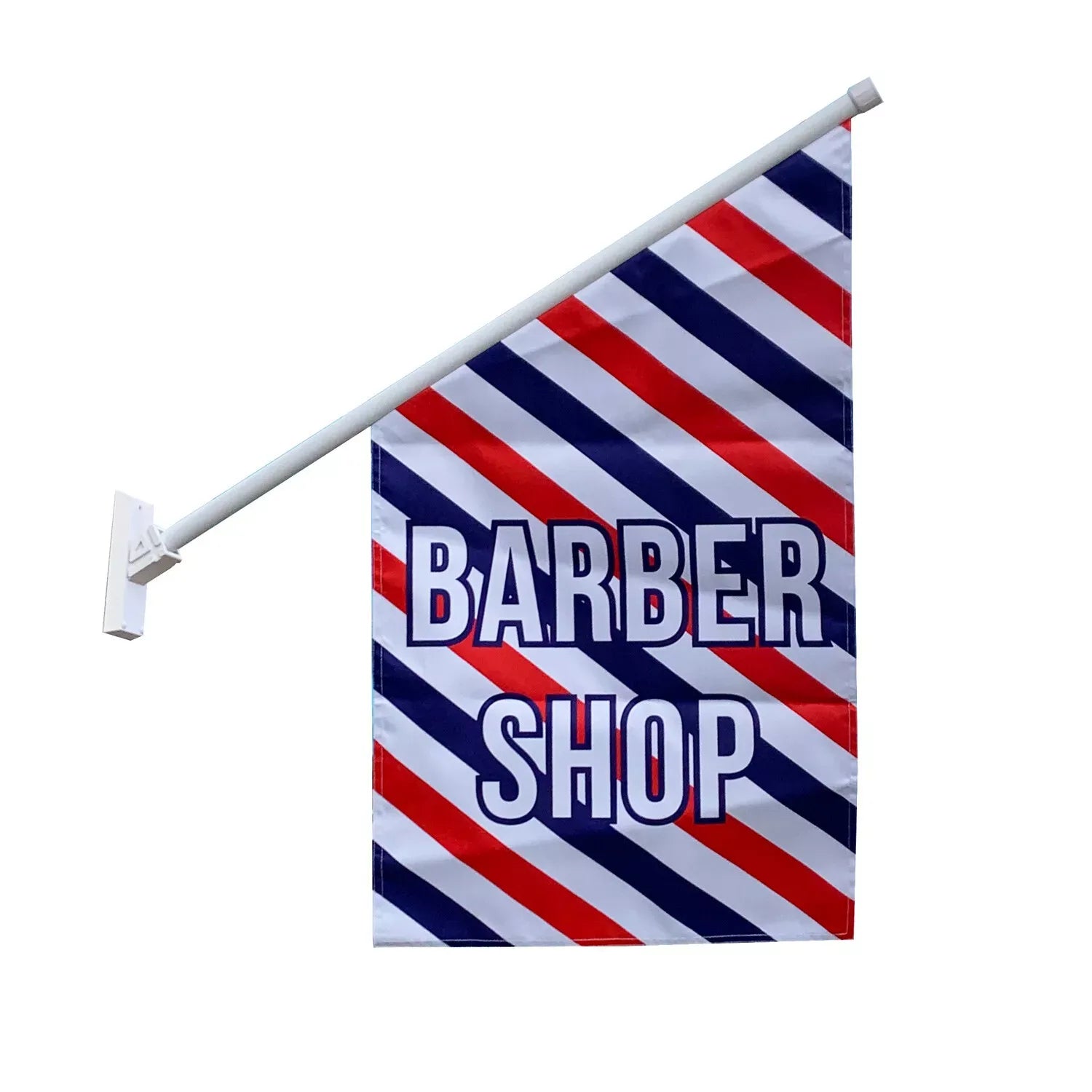 Barber Shop Flag Kit - Wall Barber Shop Hair Salon Sign Banner