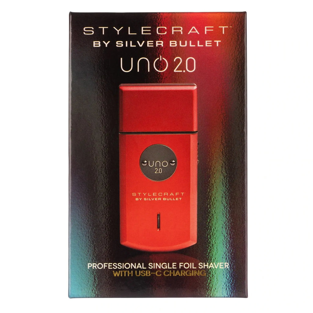 StyleCraft By Silver Bullet Uno 2.0 Shaver - Red