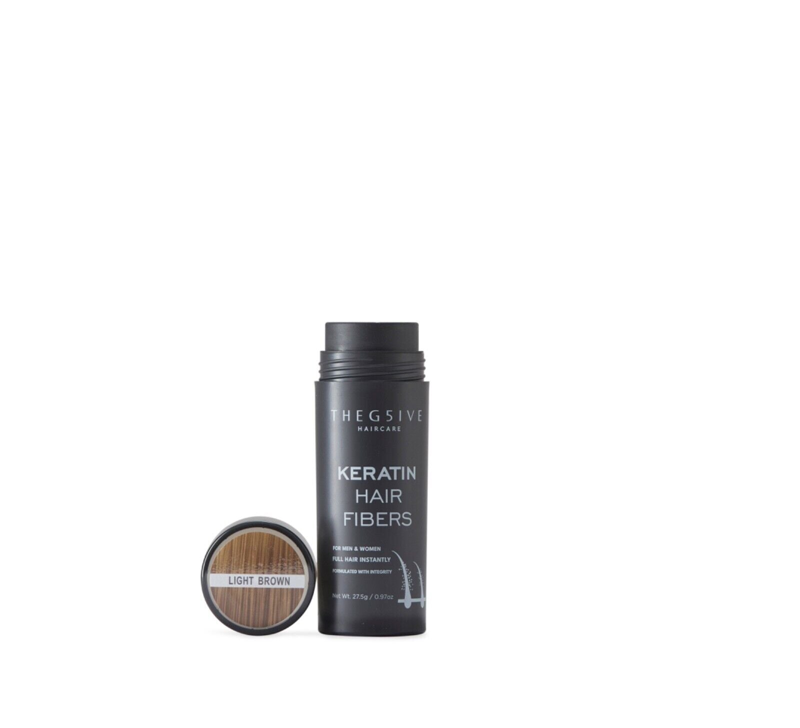The G5ive Keratin Hair Fibers Light Brown 27.5g
