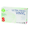 Ultra Fresh Vinyl Powder Free 100 Gloves - Small