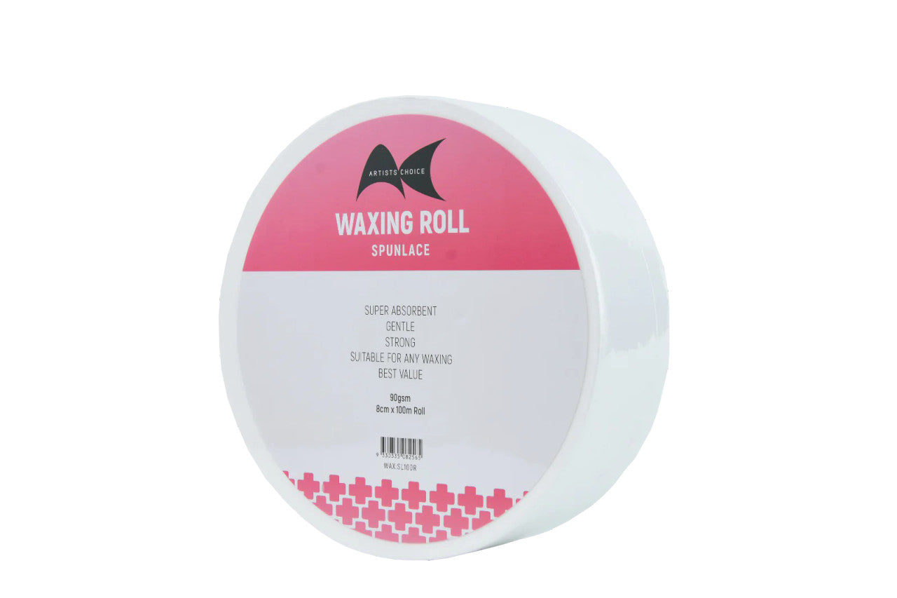 Artists Choice Waxing Roll Spunlace 8cm x 100m Roll