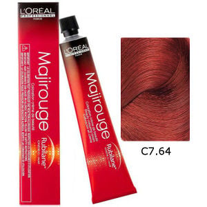 Loreal Majirel Permanent Hair Colour Red C7.64 Carmilane