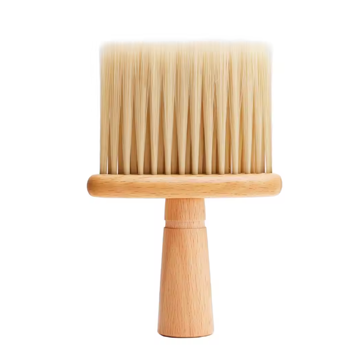 Wooden Barber Neck Brush