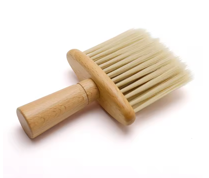 Wooden Barber Neck Brush